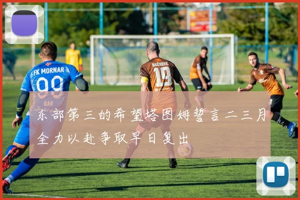 东部第三的希望塔图姆誓言二三月全力以赴争取早日复出